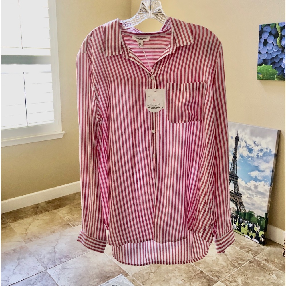 Soft Long Sleeve Top by beach lunch lounge US L